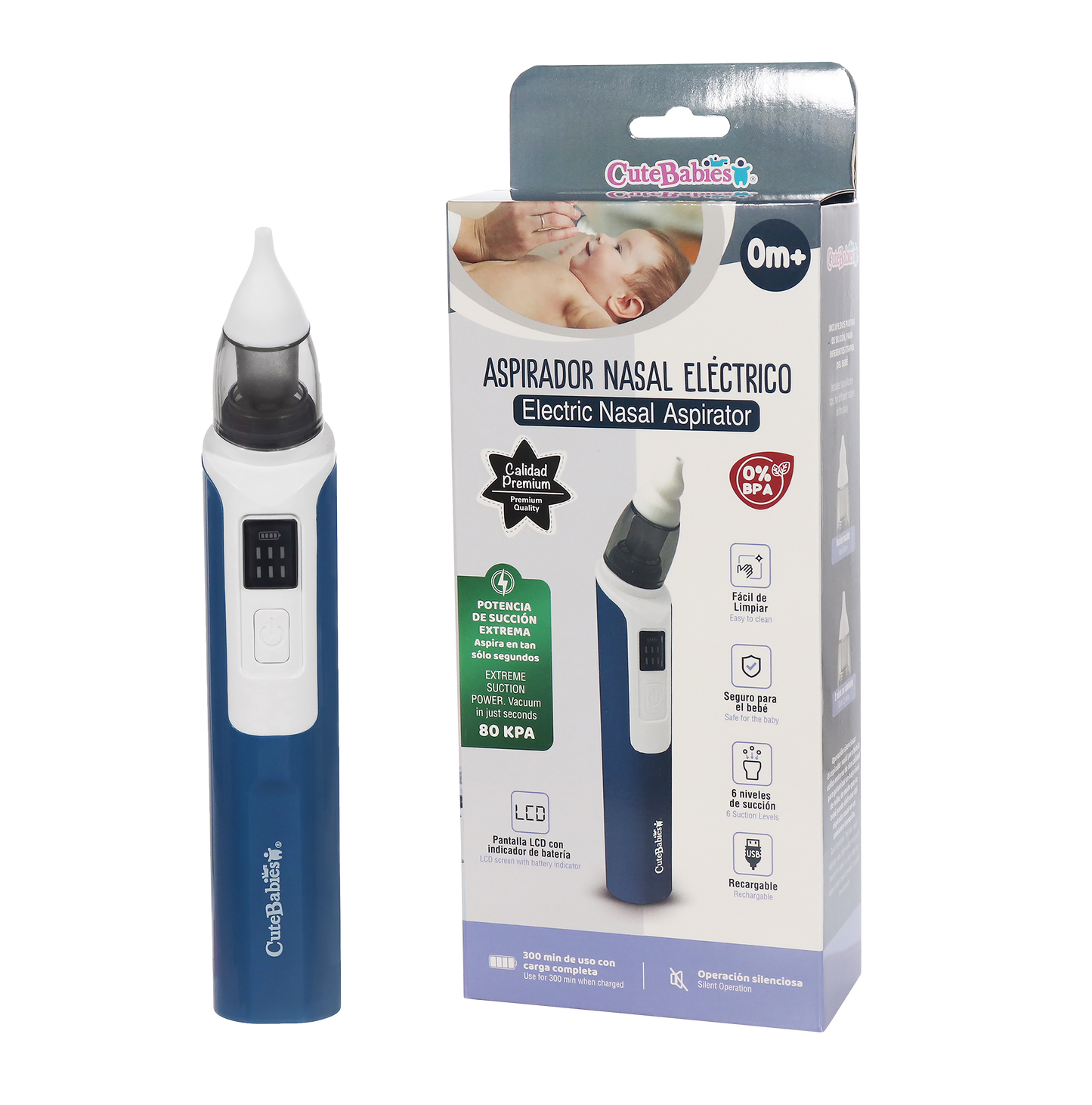 Aspirador Nasal Eléctrico