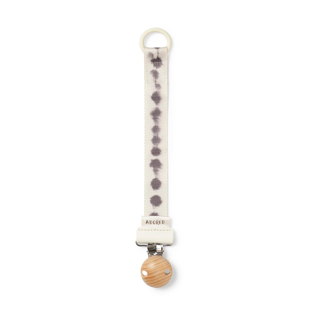 Pacifier Clip Wood - Tidemark Drops