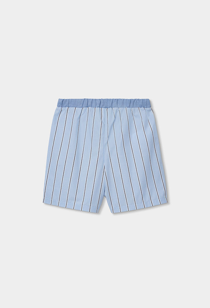 Pijama Azul Rayada