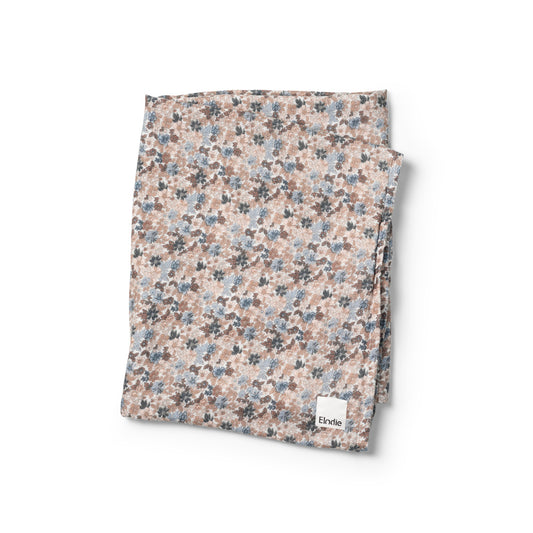 Bamboo Muslin Blanket - Blue Garden