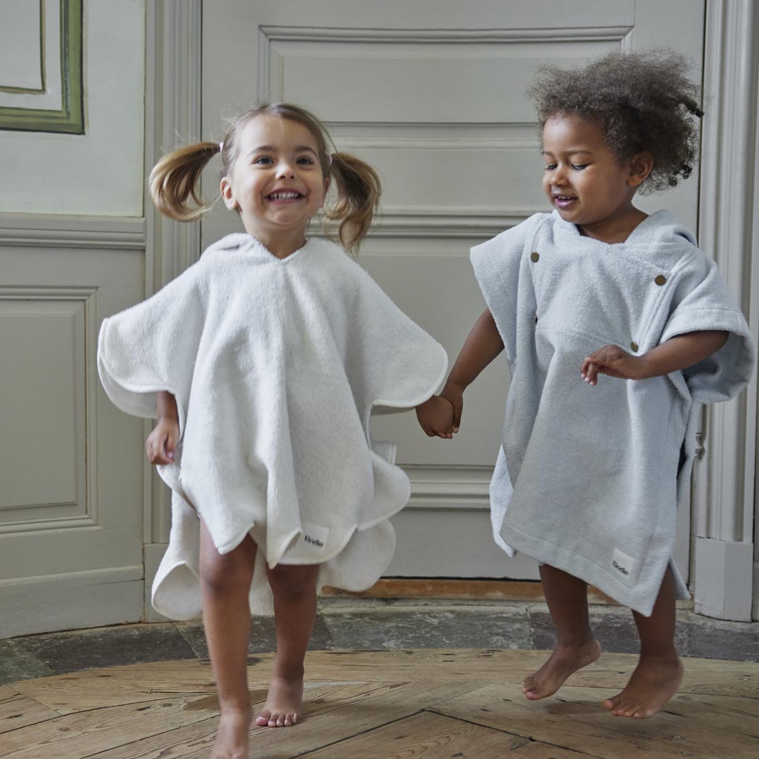 Bath Poncho - Vanilla White new