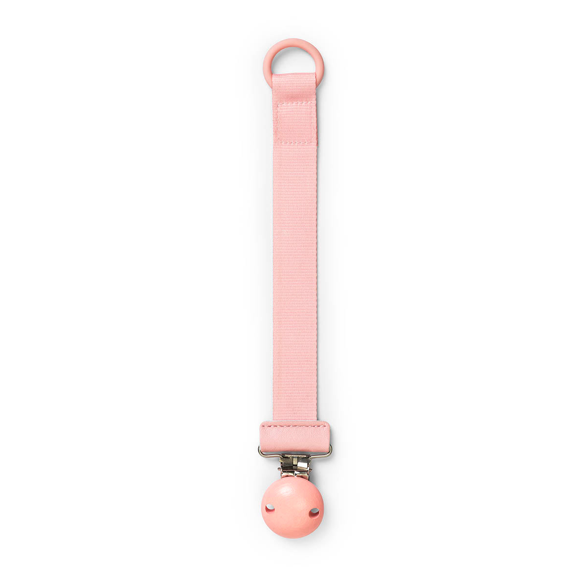 Pacifier & Pacifier Clip - Candy Pink