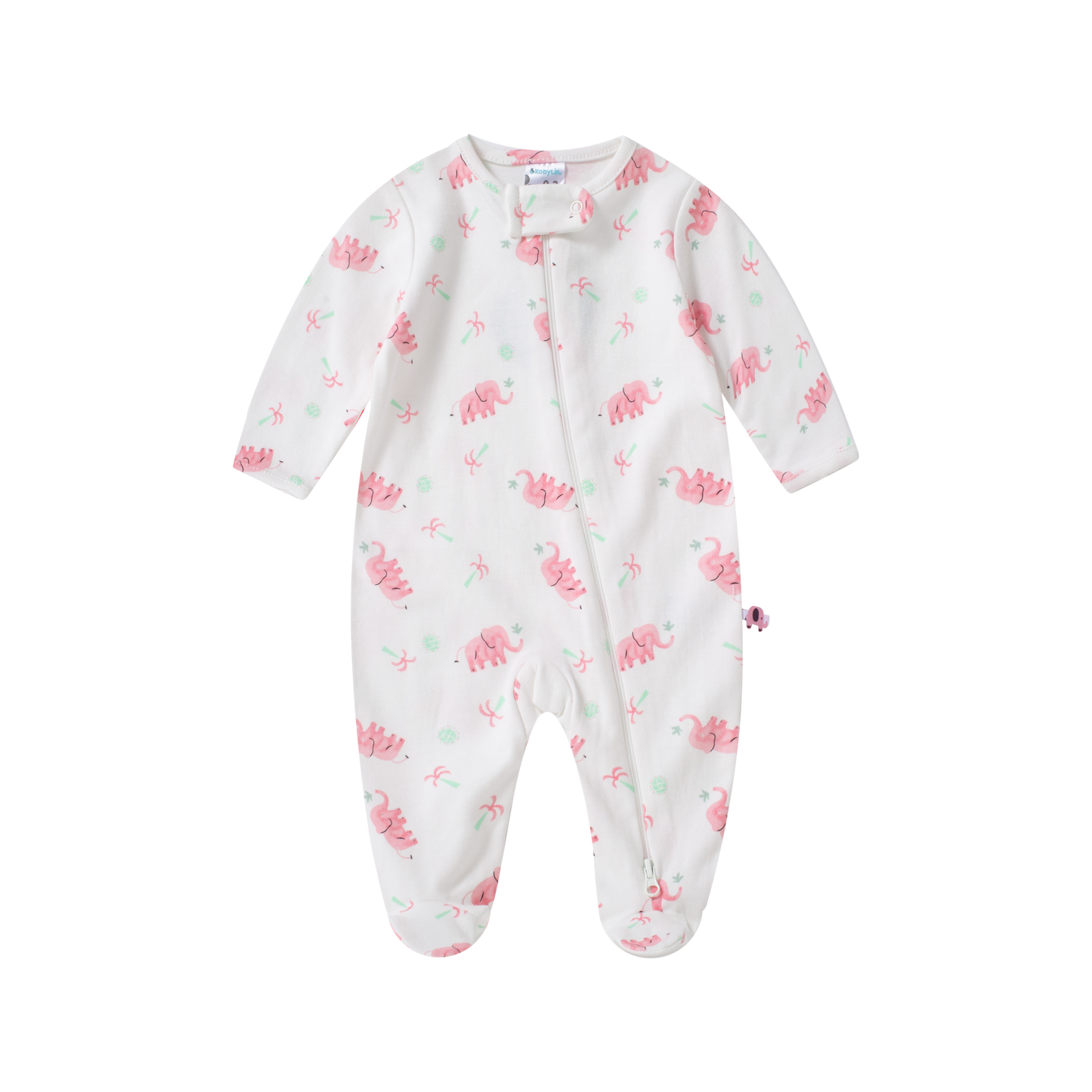 Pijama Elefante. Rosado