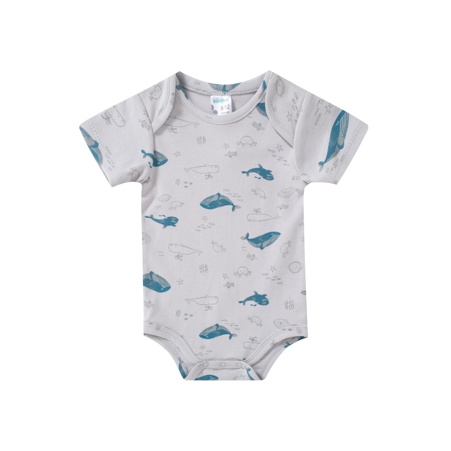 Conjunto de 3 piezas. Océano Gris