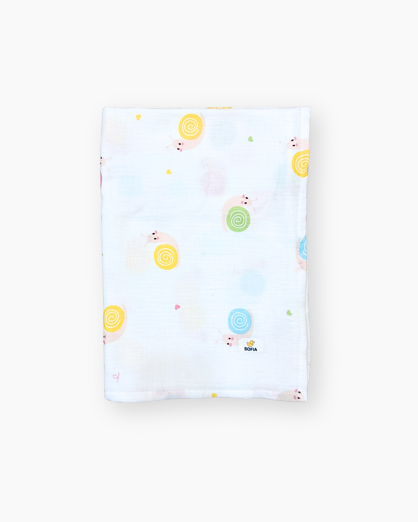 Sábana fresca. Muselina Caracolitos