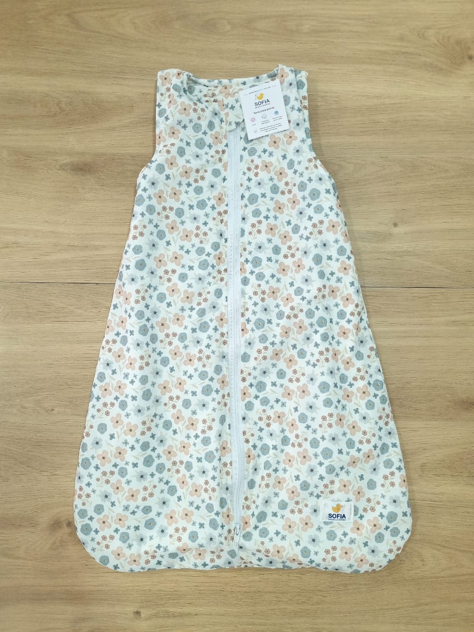 Saco Caliente para bebé. Flores Timeless