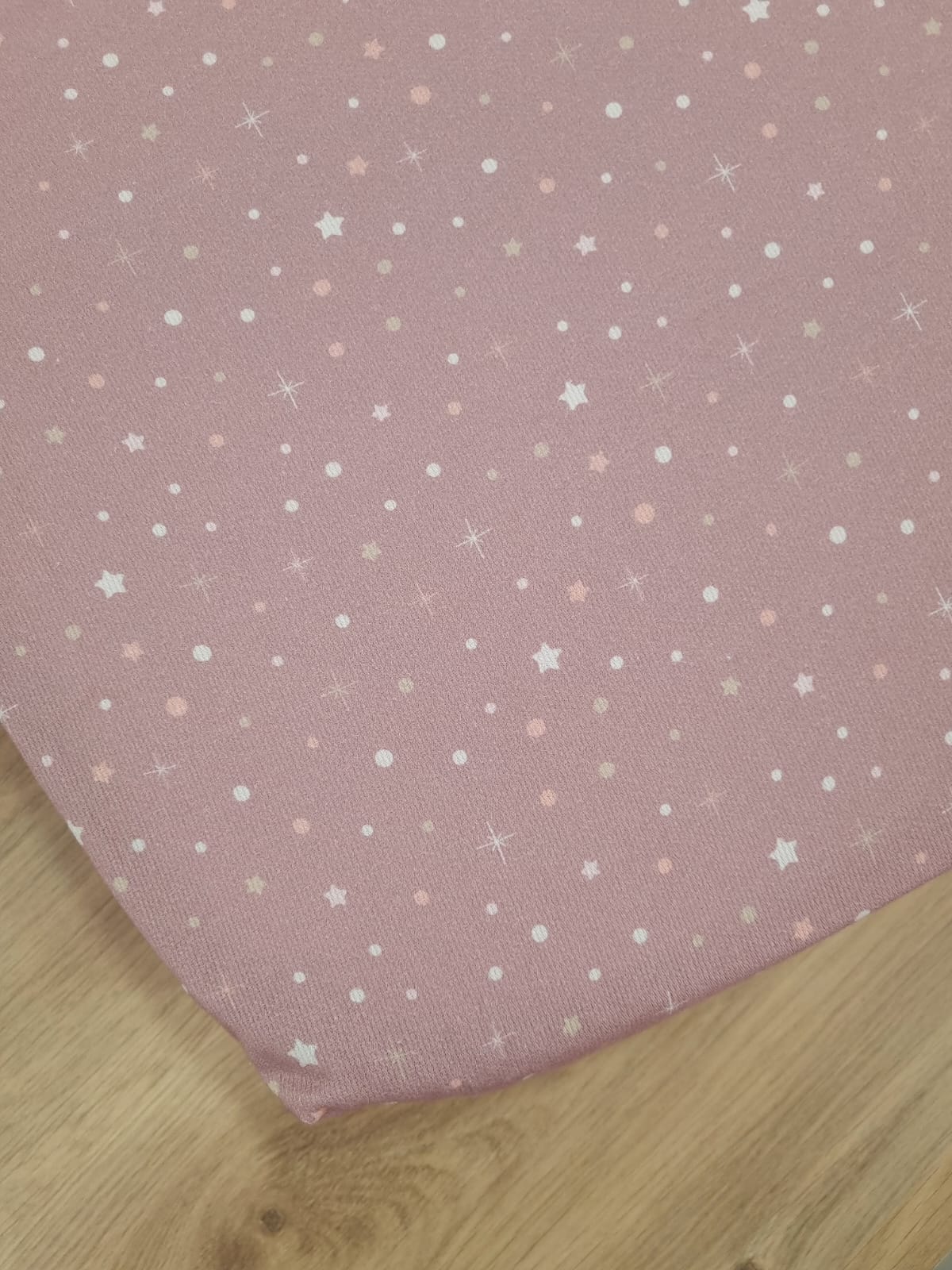 Cubre colchón colecho. Rosa Cielo