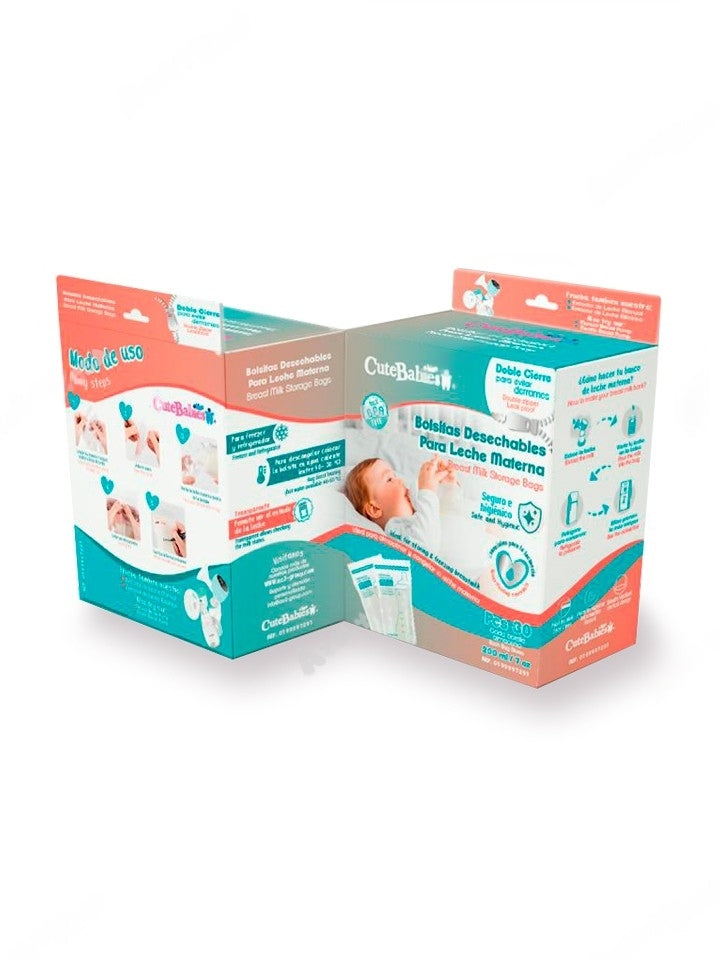 Bolsitas Desechables para Leche Materna