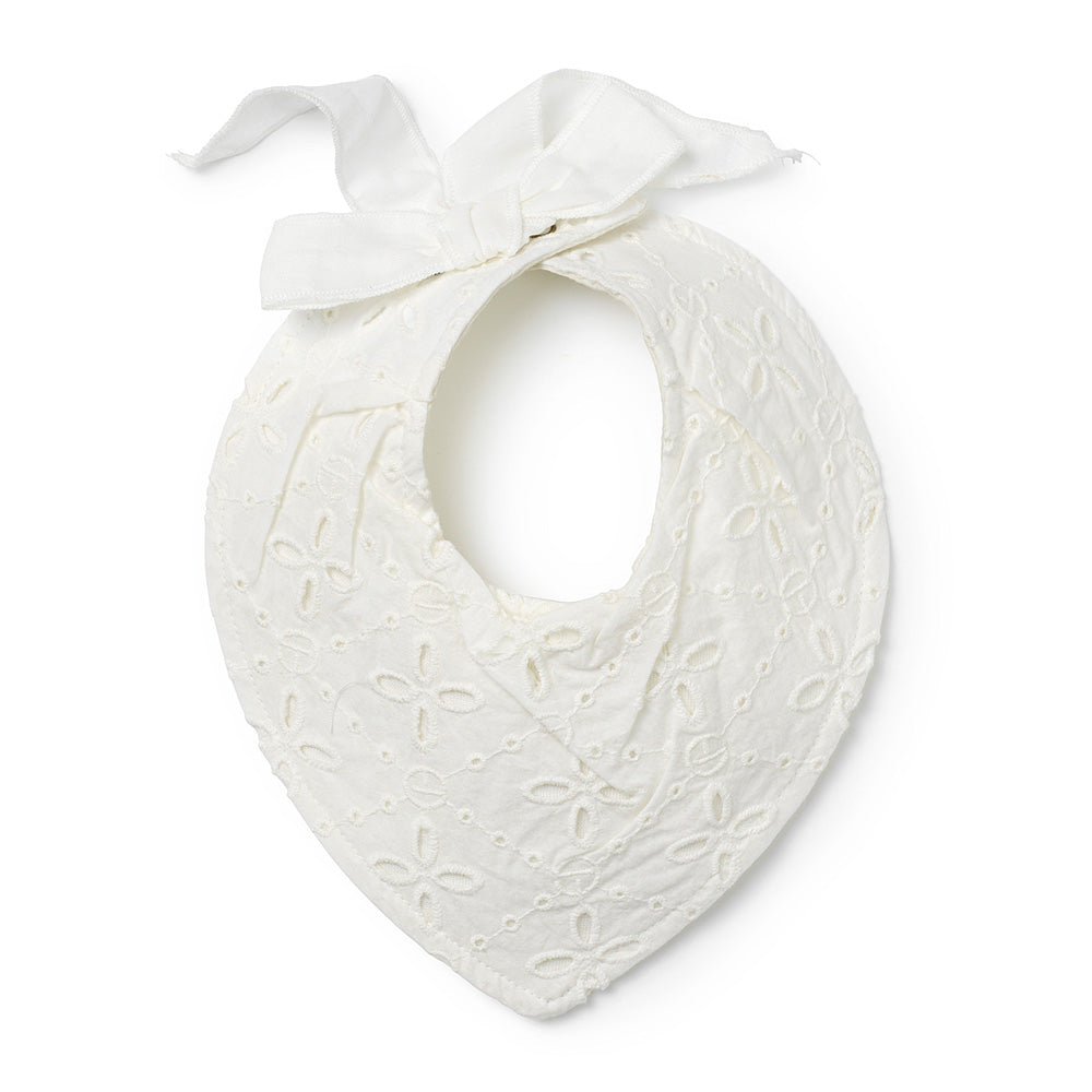 Babero Pañuelo - Embroidery Anglaise