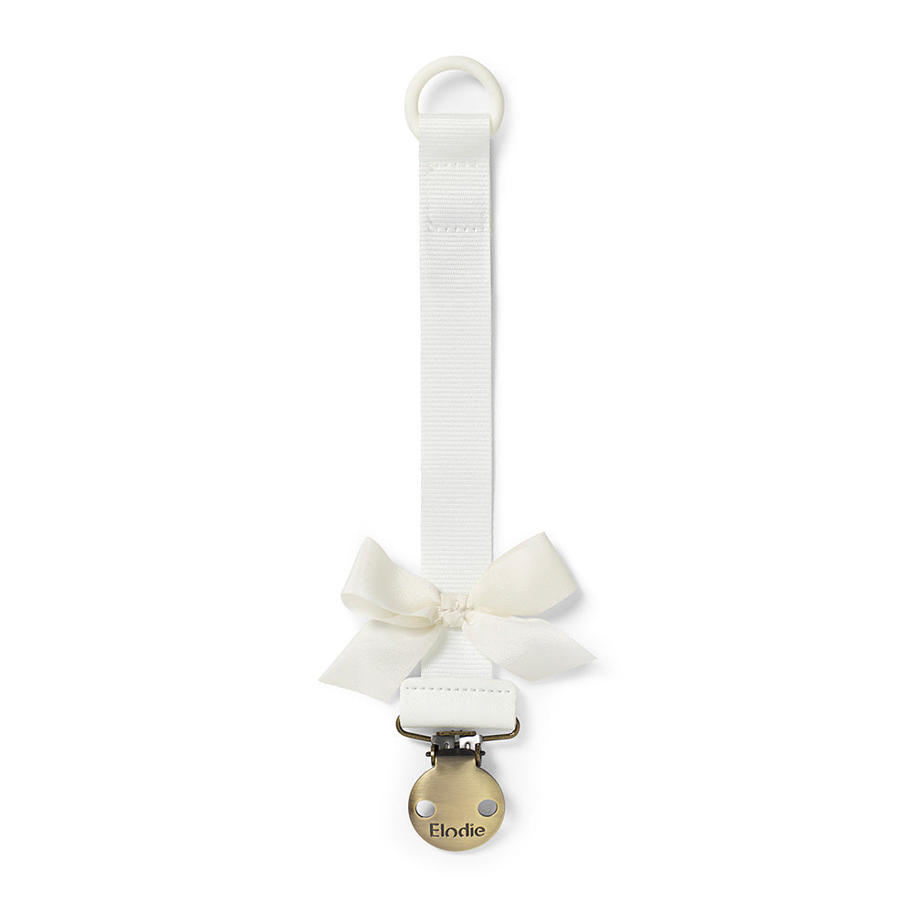 Pacifier Clip - Vanilla White