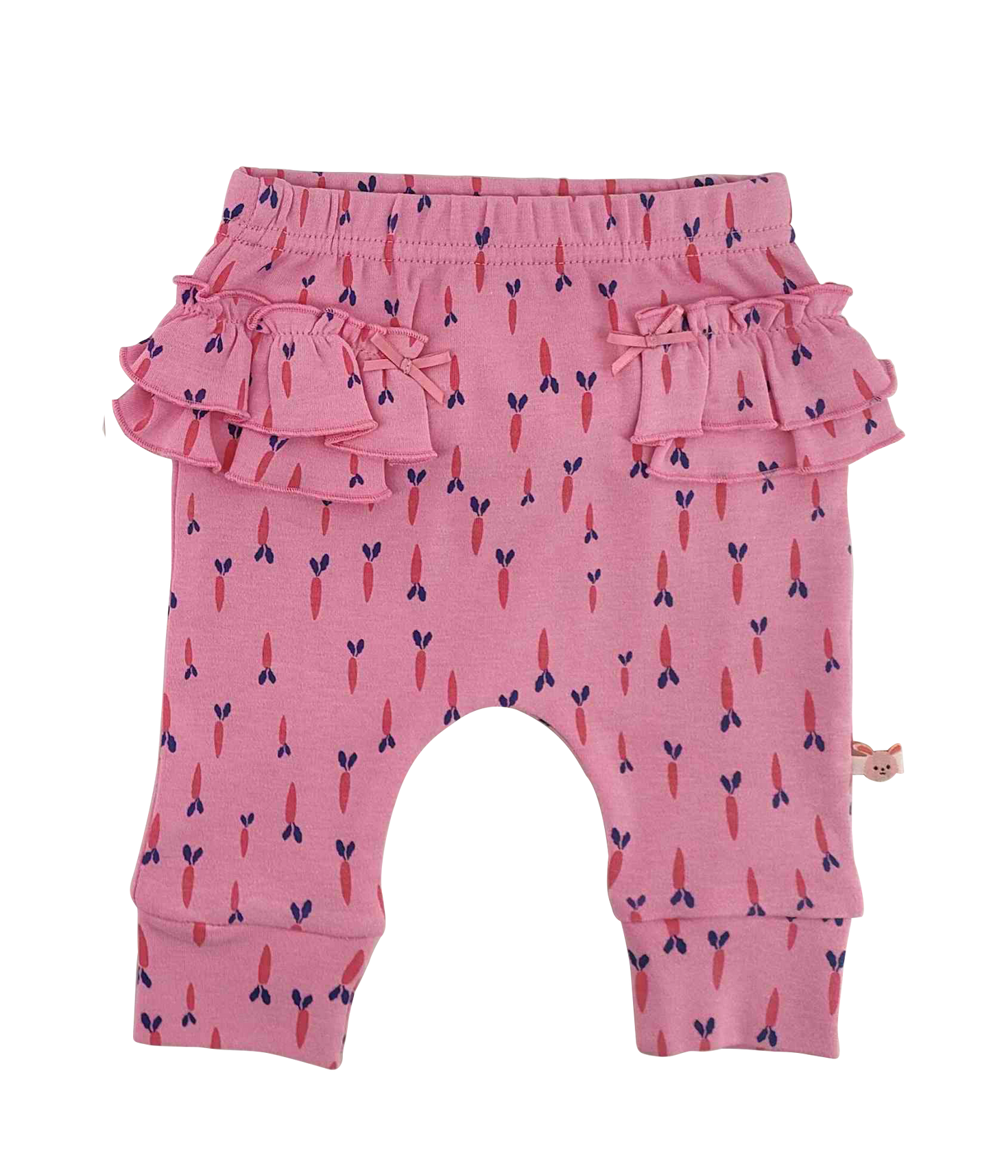 Conjunto de 2 piezas. Flower Rabbit Rosado