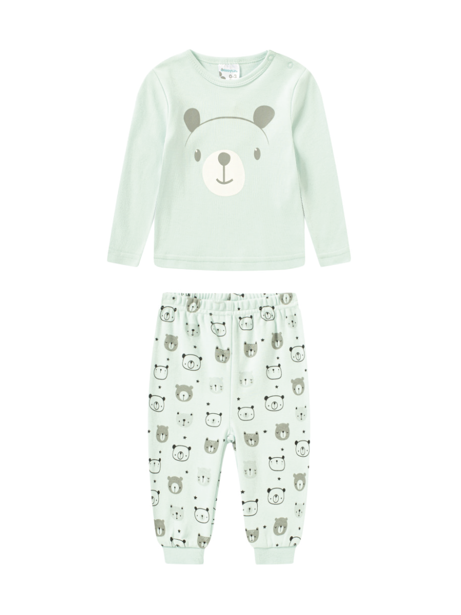 Pijama Bear. Verde