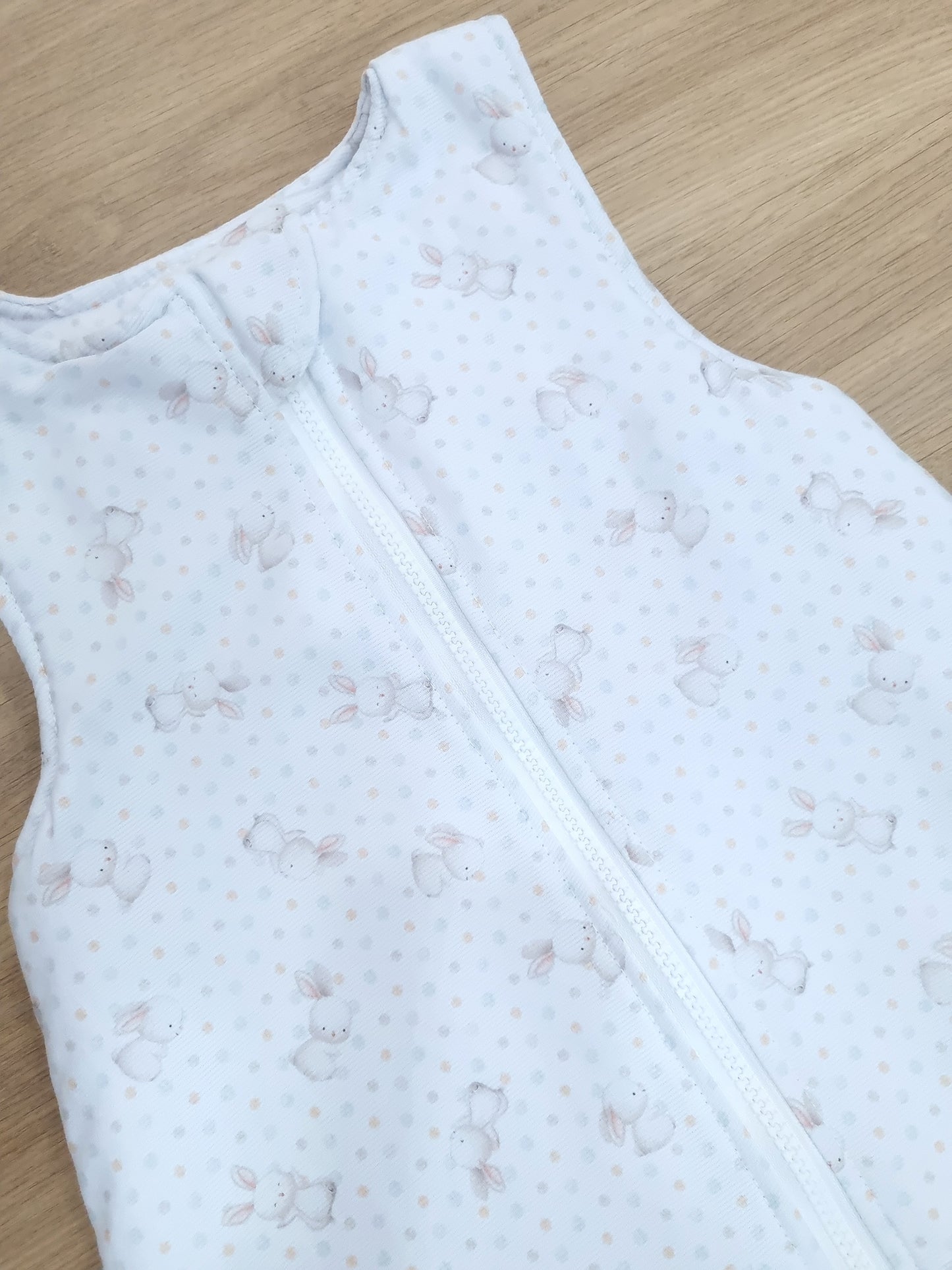 Saco Caliente para bebé. Conejito de Puntitos 0-6 Meses