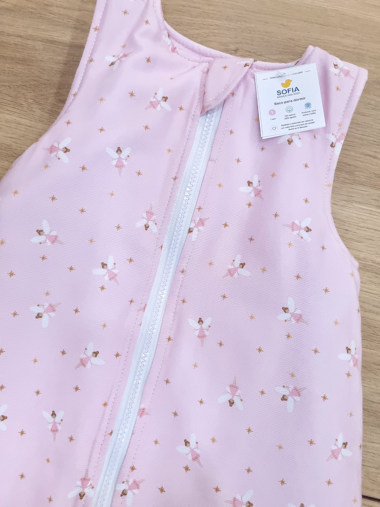 Saco Caliente para bebé. Hadita Rosa 0-6 Meses