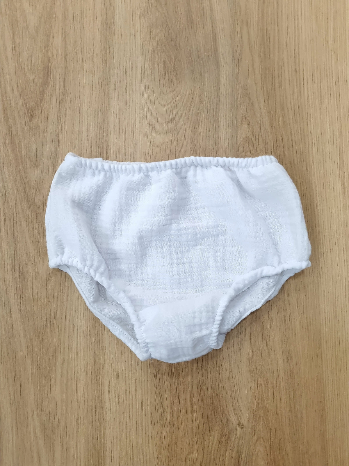 Cubre pañal. Blanco