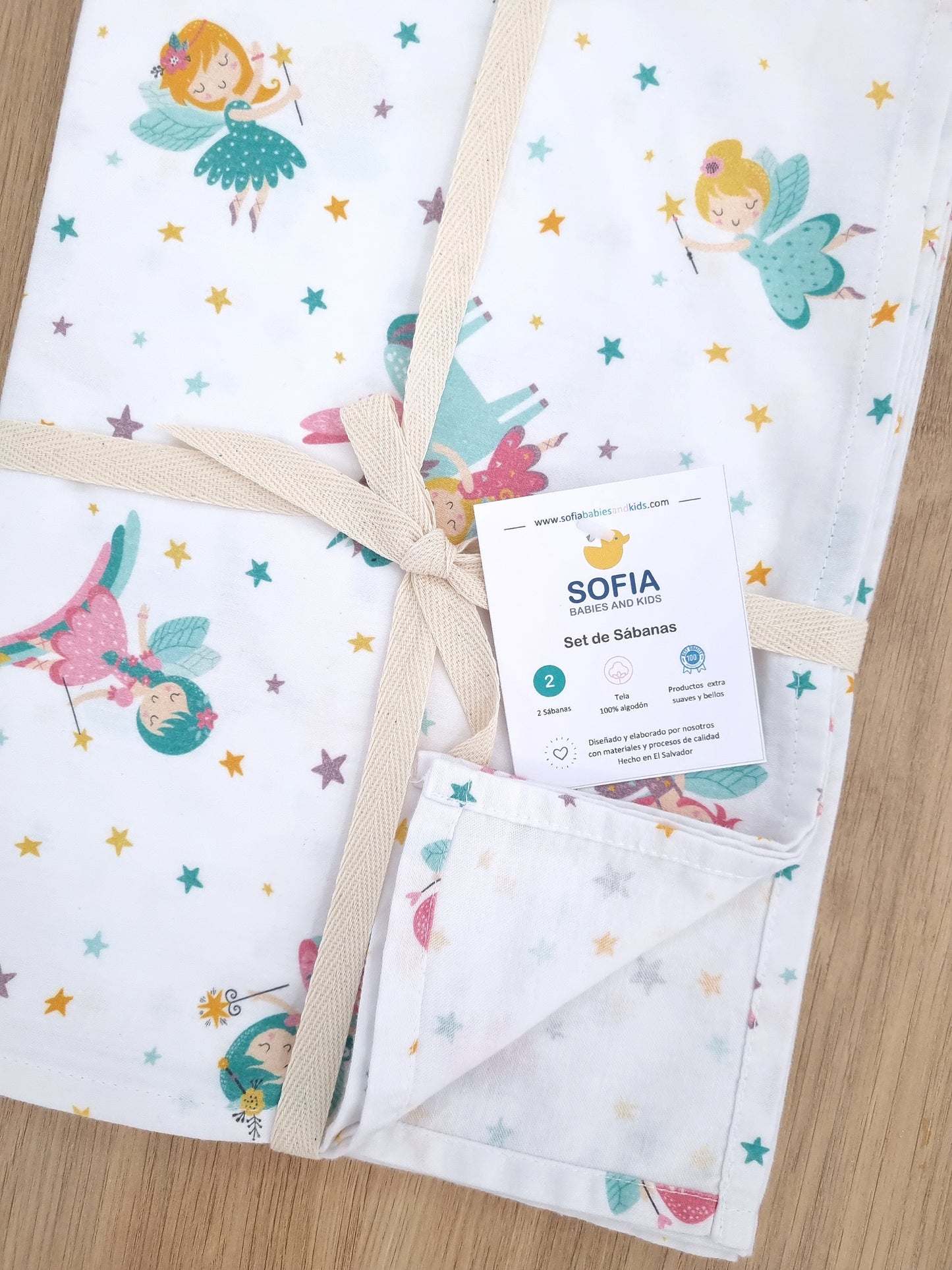 Set de 2 sábanas frescas. Haditas