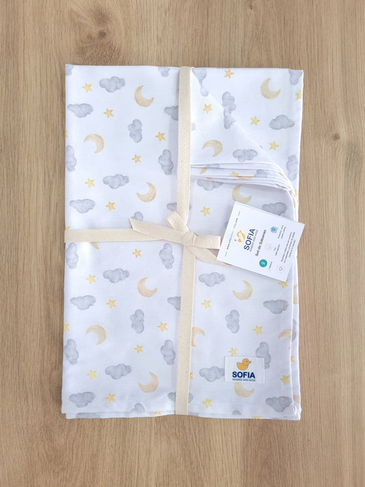 Set de 2 sábanas frescas. Cielo Gris Tiza