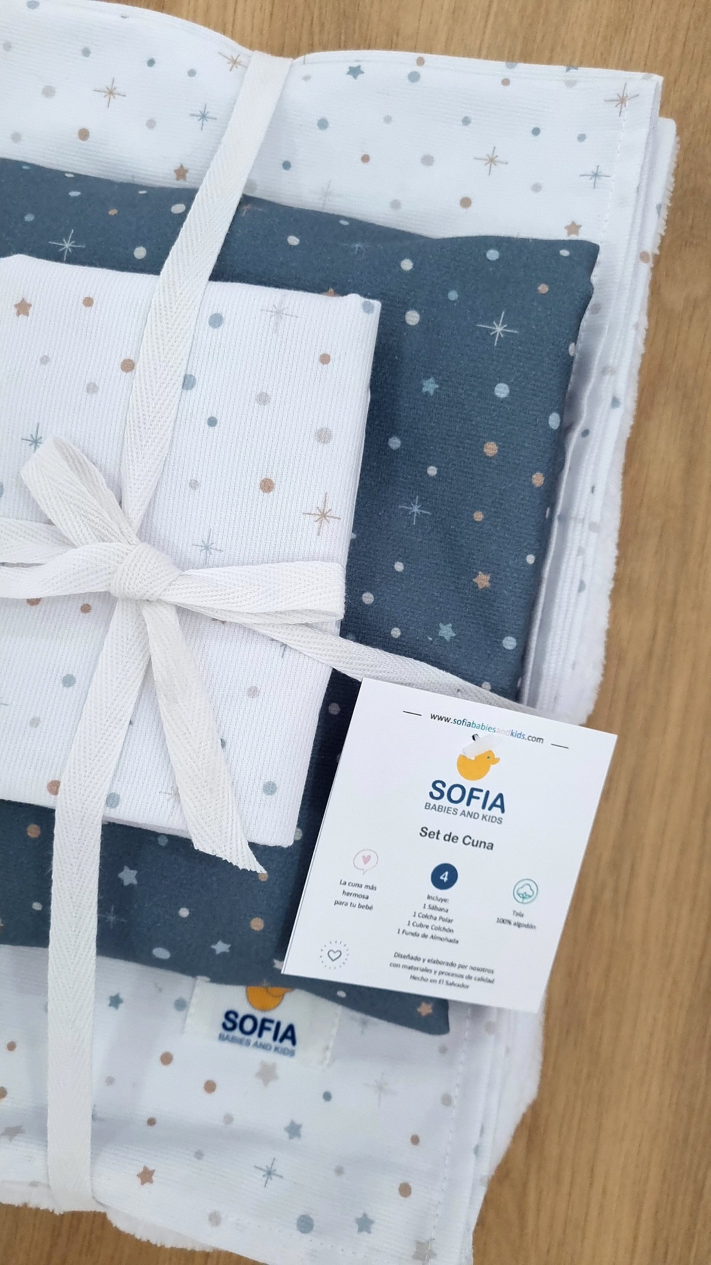 Set de Cuna. Azul Cielo