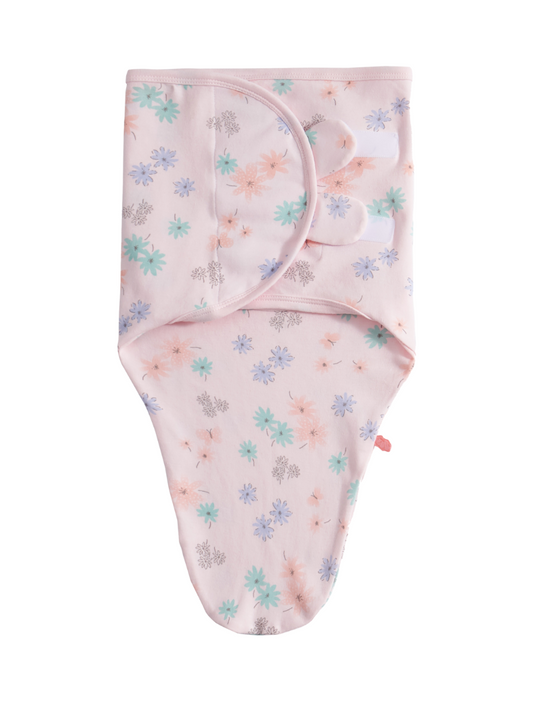 Swaddle 0-3M Flor Rosado
