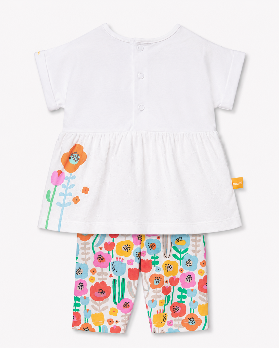 Conjunto Pantalón. Flores