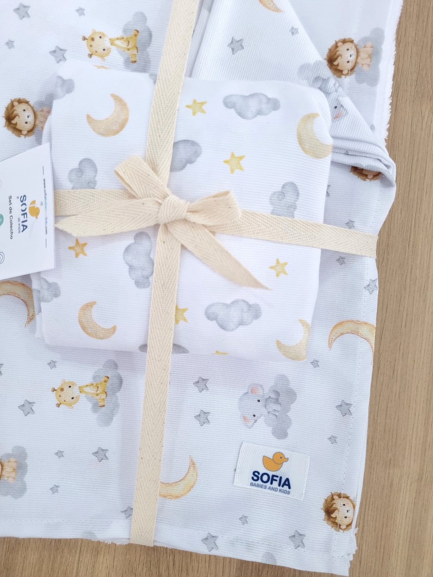 Set de Colecho. Animalitos Grises