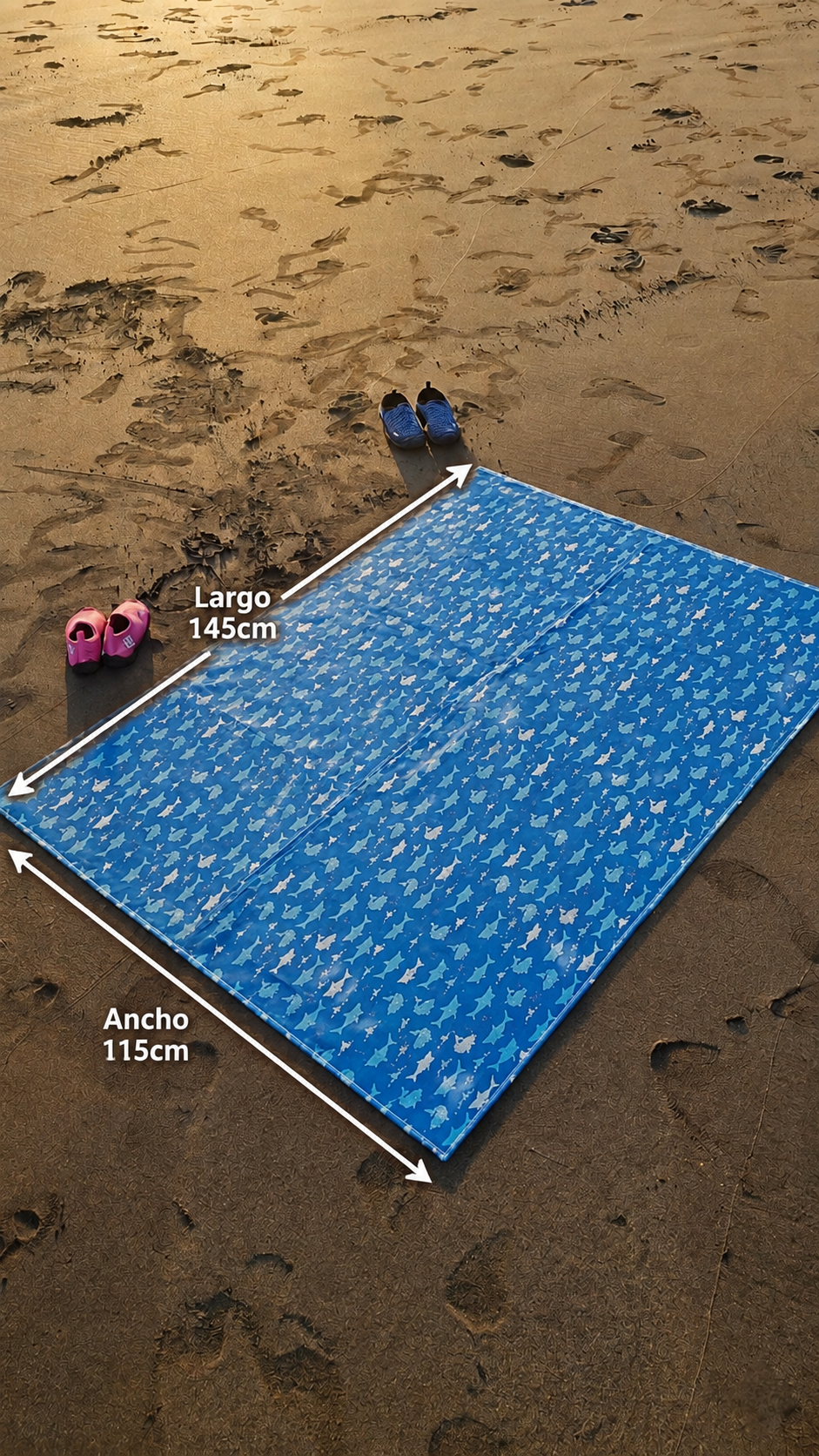 Alfombra impermeable Tiburoncitos