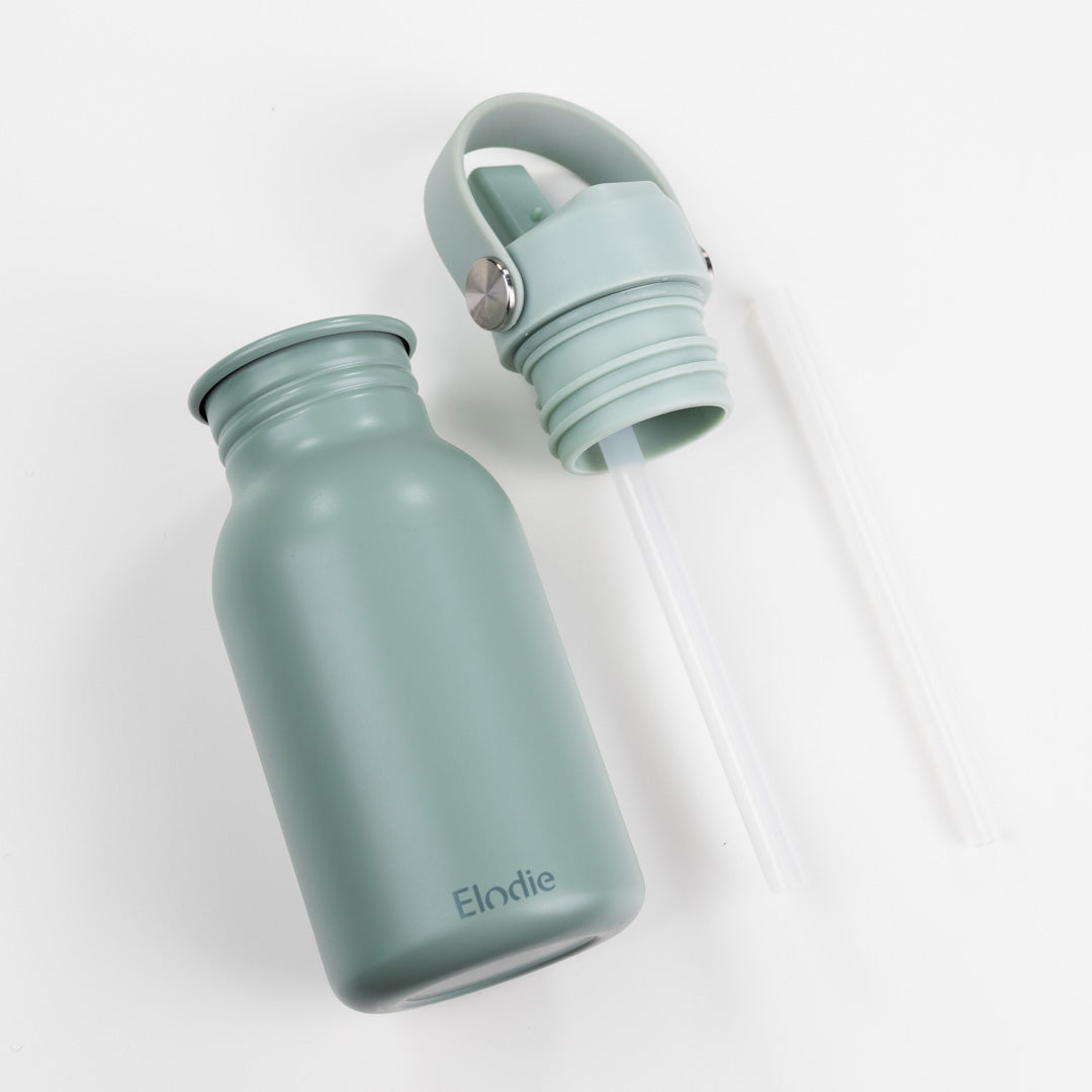Water Bottle - Pebble Green