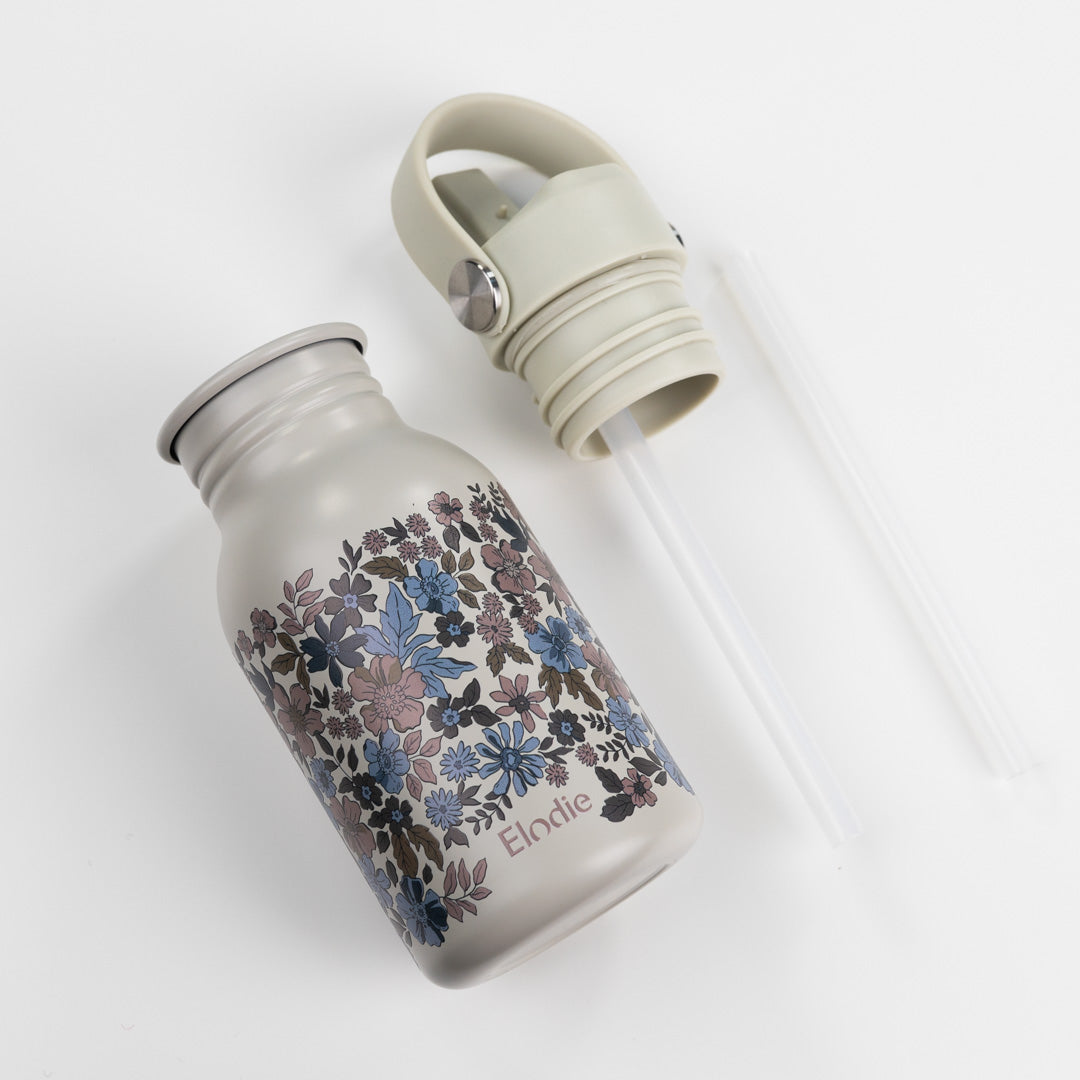 Water Bottle - Blue Garden