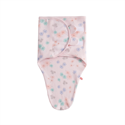 Swaddle 0-3M Flor Rosado