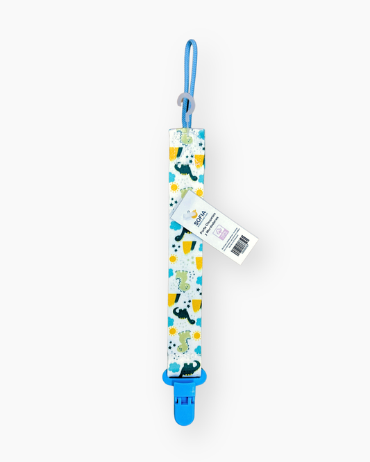 Clip de chupete Dino