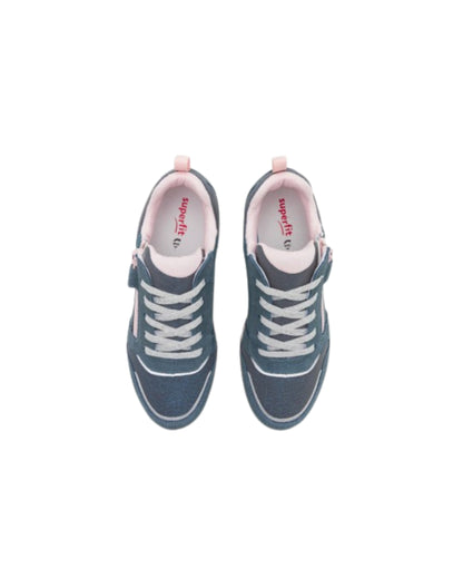 Tenis Dash Light Blue/Pink