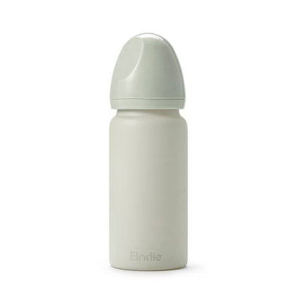 Glass Feeding Bottle - Mineral Green