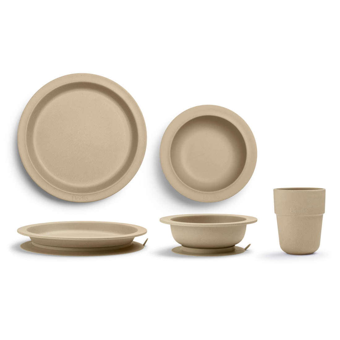 3-piece Dinner Set - Pure Khaki