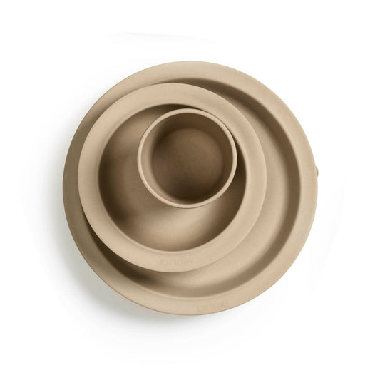 3-piece Dinner Set - Pure Khaki