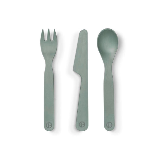 Children's Cutlery - Pebble Green