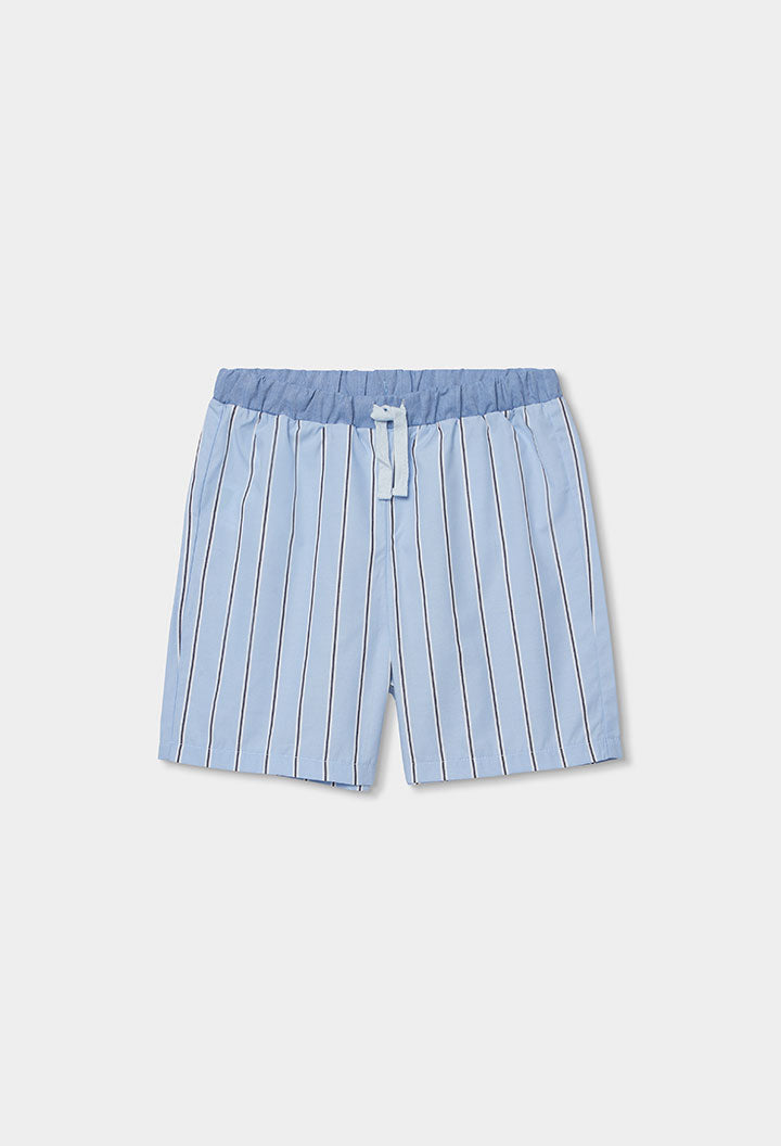 Pijama Azul Rayada