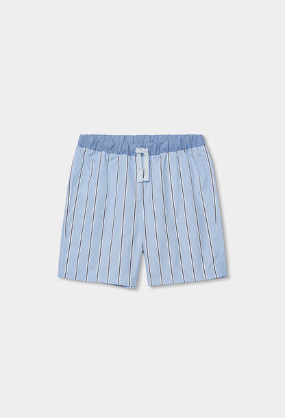 Pijama Azul Rayada