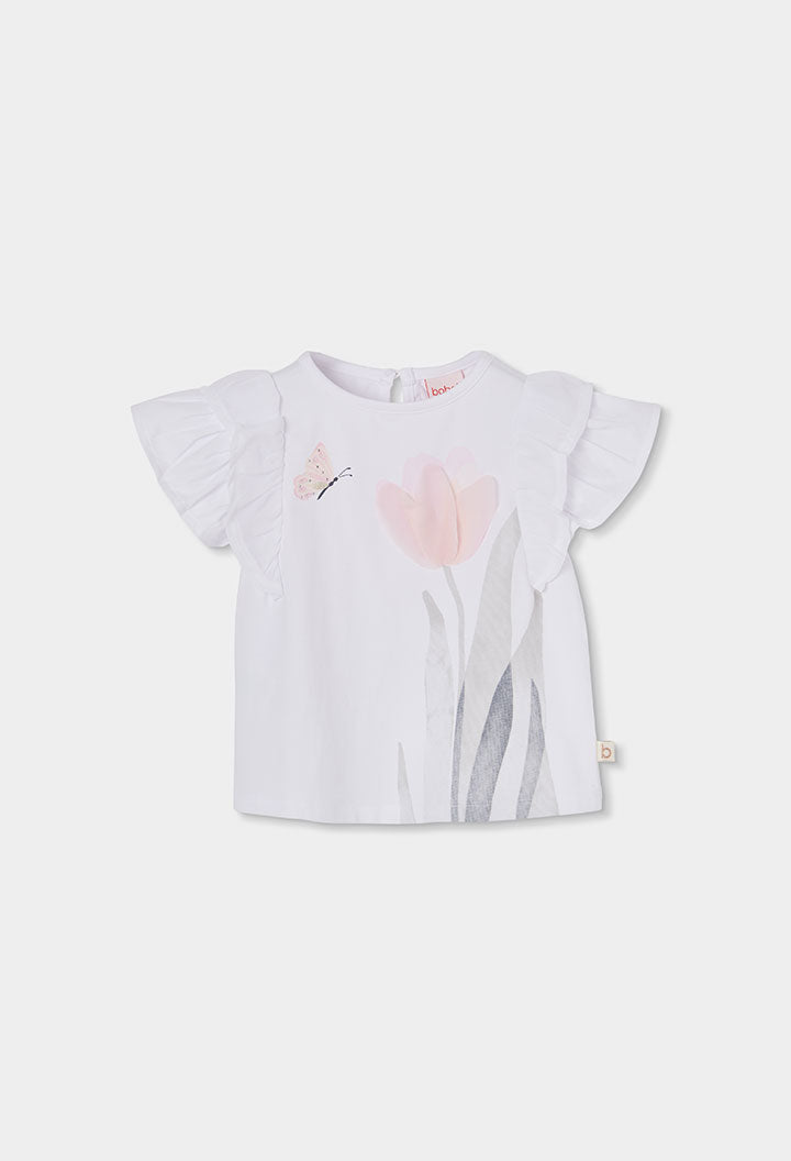 Camisa Mariposa y Flor