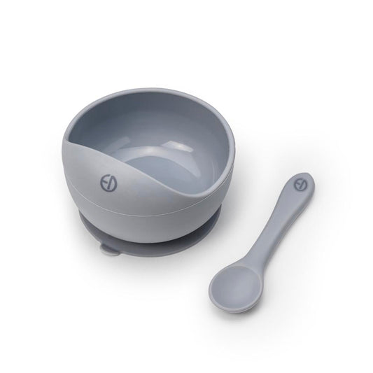 Silicone Bowl Set - Sunrise Blue