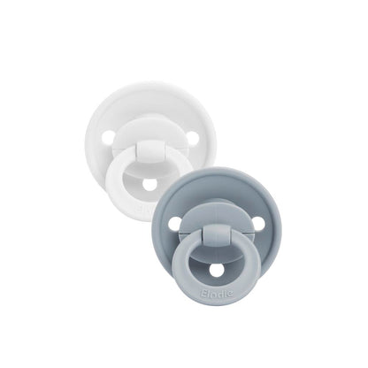 Binky Bundle Silicone 3+ months - Sunrise Blue