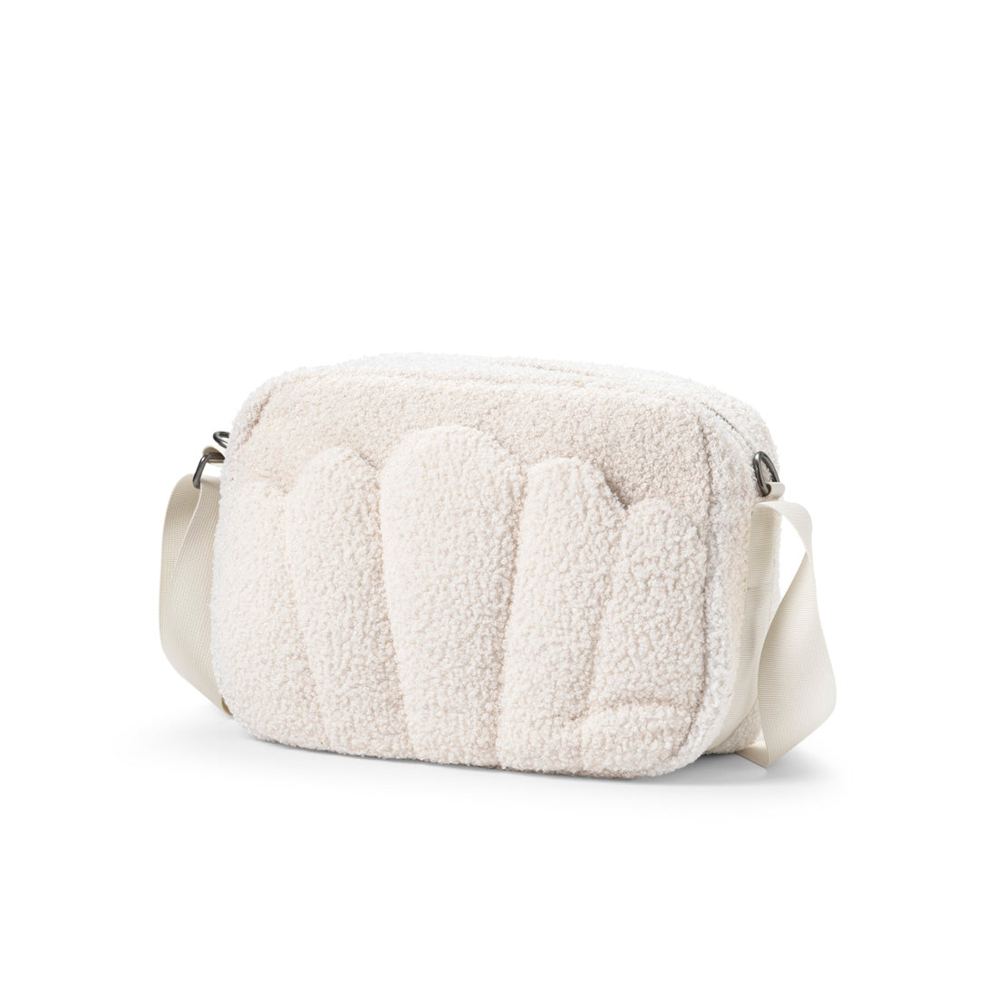 Changing Bag Crossbody - White Bouclé