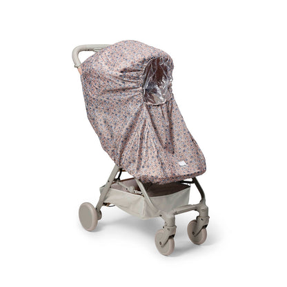 Stroller Rain Cover - Blue Garden