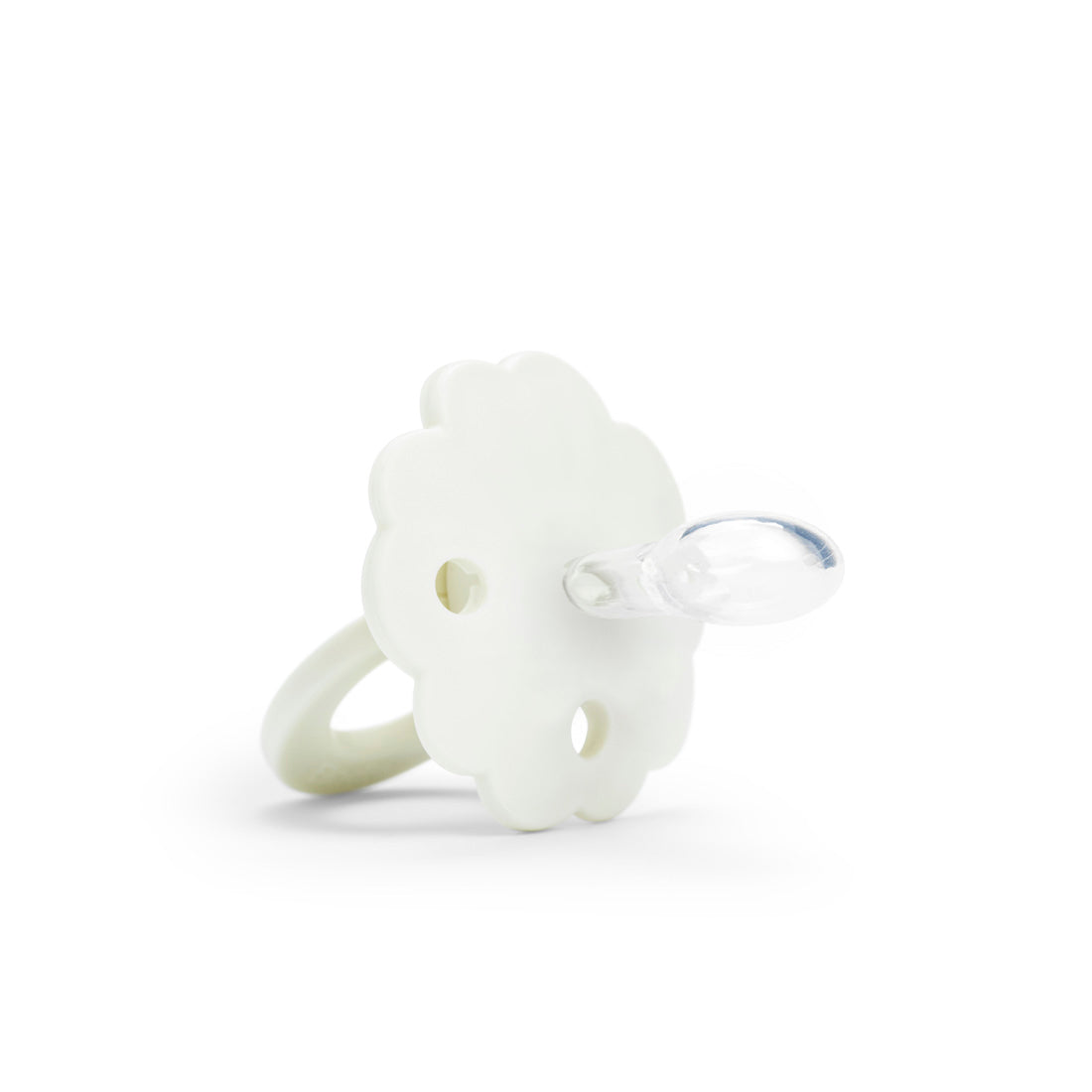 Binky Bloom Silicone 3+ months - Vanilla White