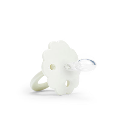 Binky Bloom Silicone 3+ months - Vanilla White