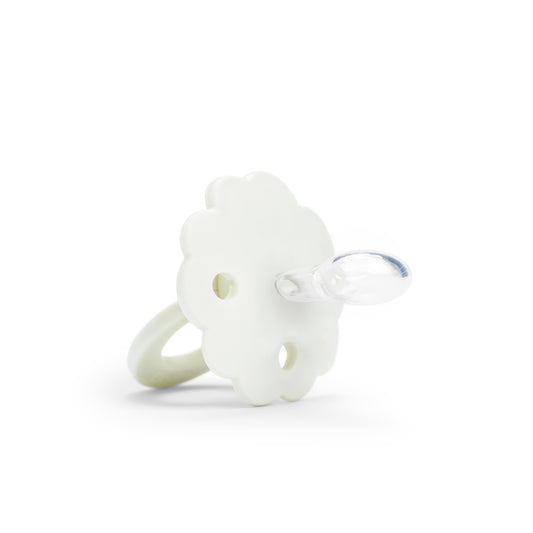 Binky Bloom Silicone 3+ months - Vanilla White