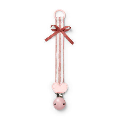 Pacifier Clip Wood - Candy Stripes