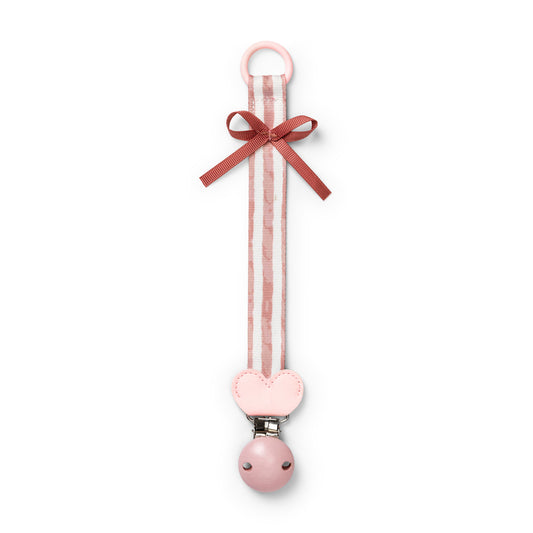 Pacifier Clip Wood - Candy Stripes