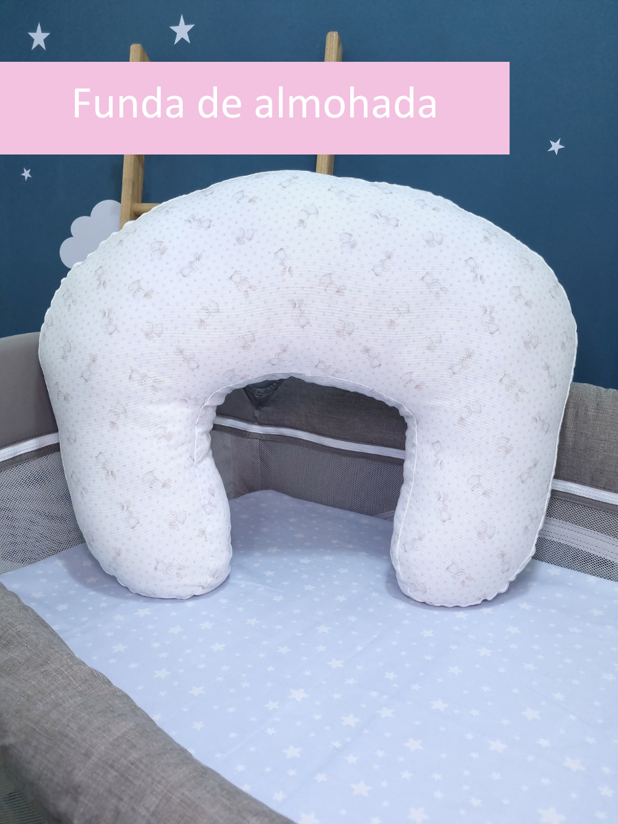 Funda para almohada de lactancia Conejito Puntitos