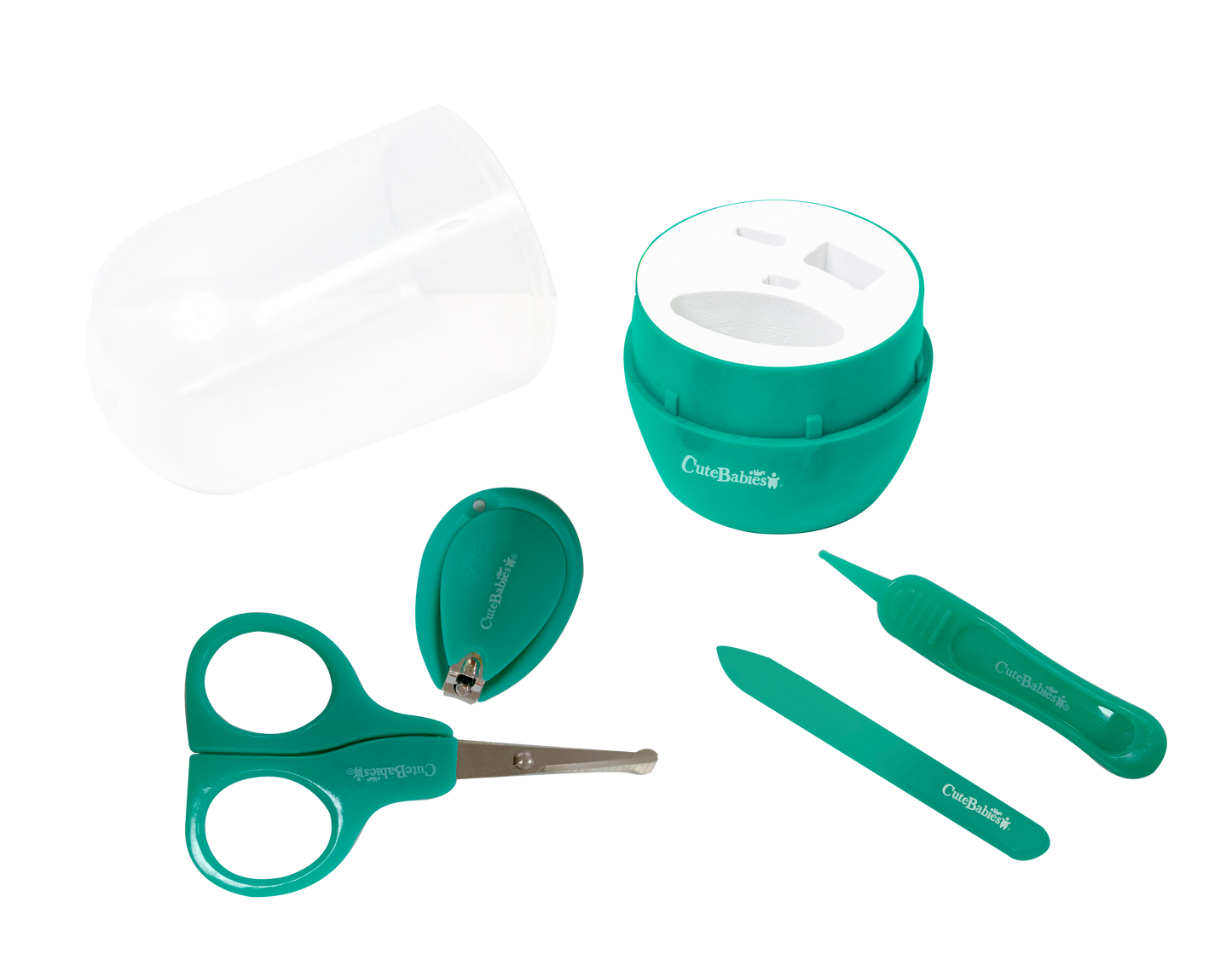 Set Completo de Manicure Turquesa