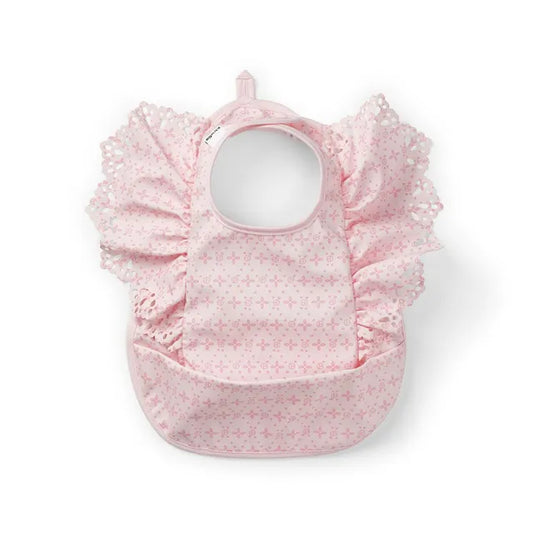 Babero -  Embroidery Anglaise Pink